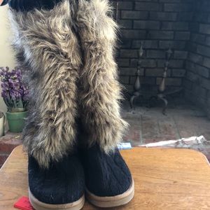 Victoria Secret Faux Fur Boots
